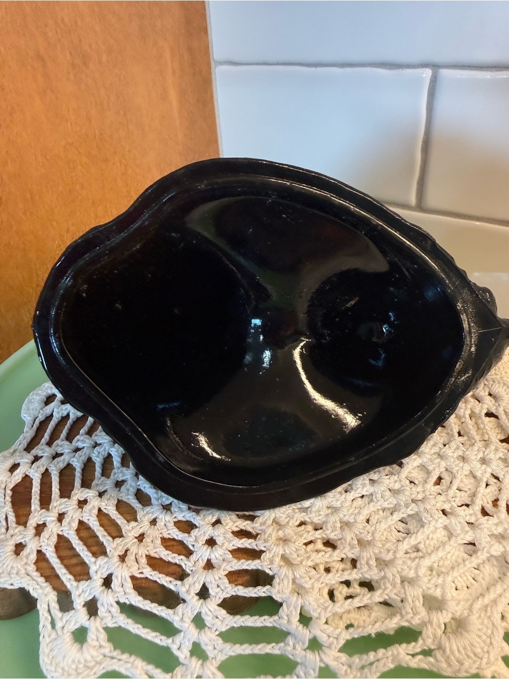 Vintage Black Rooster LE Smith Candy dish - Picture 9 of 11